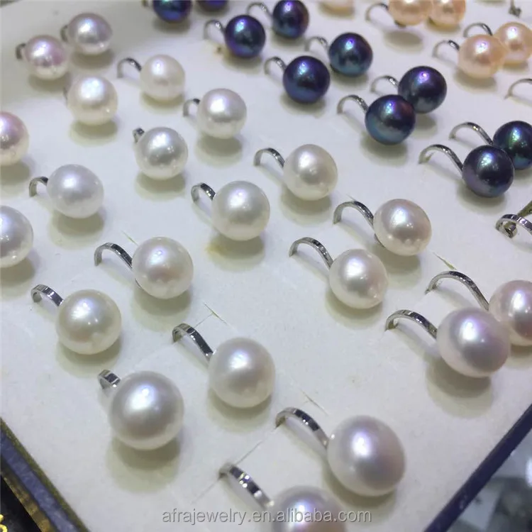 

Unisex High Quality Latest Cheap Fashion Clip On Earrings with Pearls, White/pink/purple/dyed colors