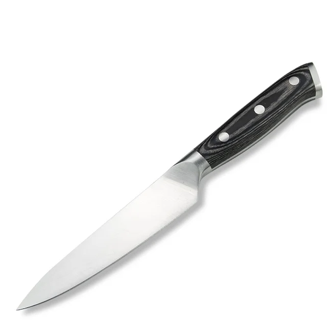 

High quality German 1.4116 stainless steel 5 inch utility steak knife