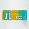 Custom printing PVC barcode combo snap off card