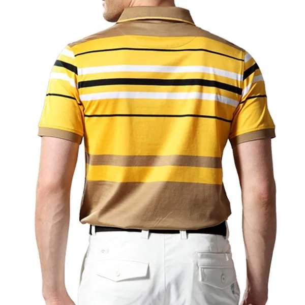 
China Supplier Custom High Grade Double Mercerized Cotton Polo Shirts Customized Logo 