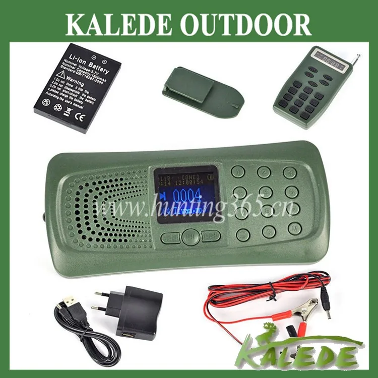 

Wholesale duck decoy Canada goose speaker hunting MP3 player quail sounds cp-387 bird caller, Army green