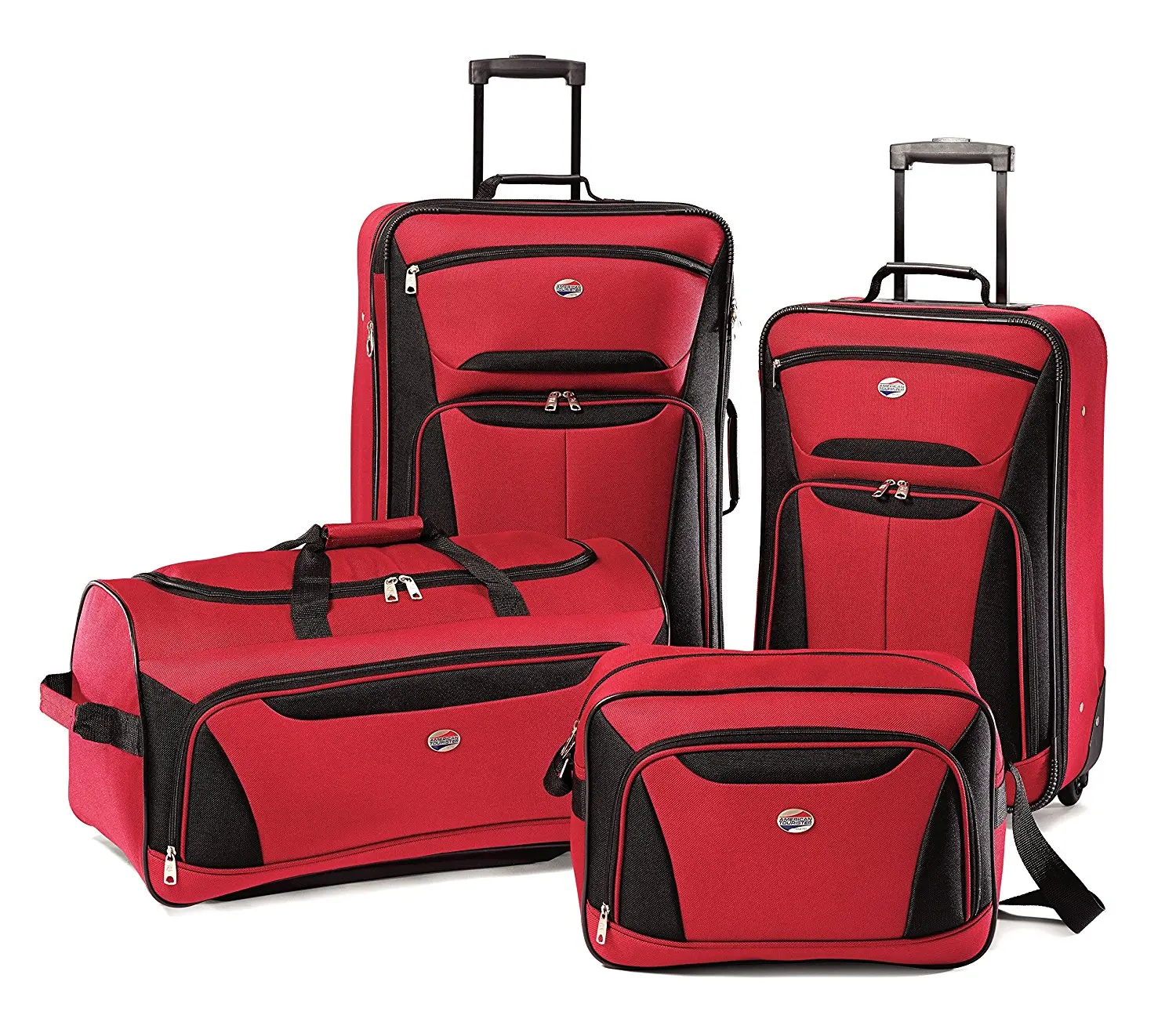 american tourister's solitude 3 casual travel set