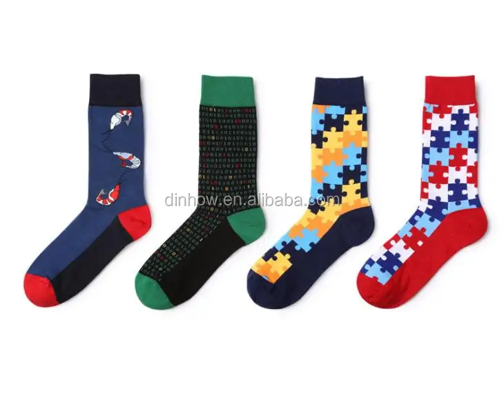 

Wholesale geometry pattern low calf men socks