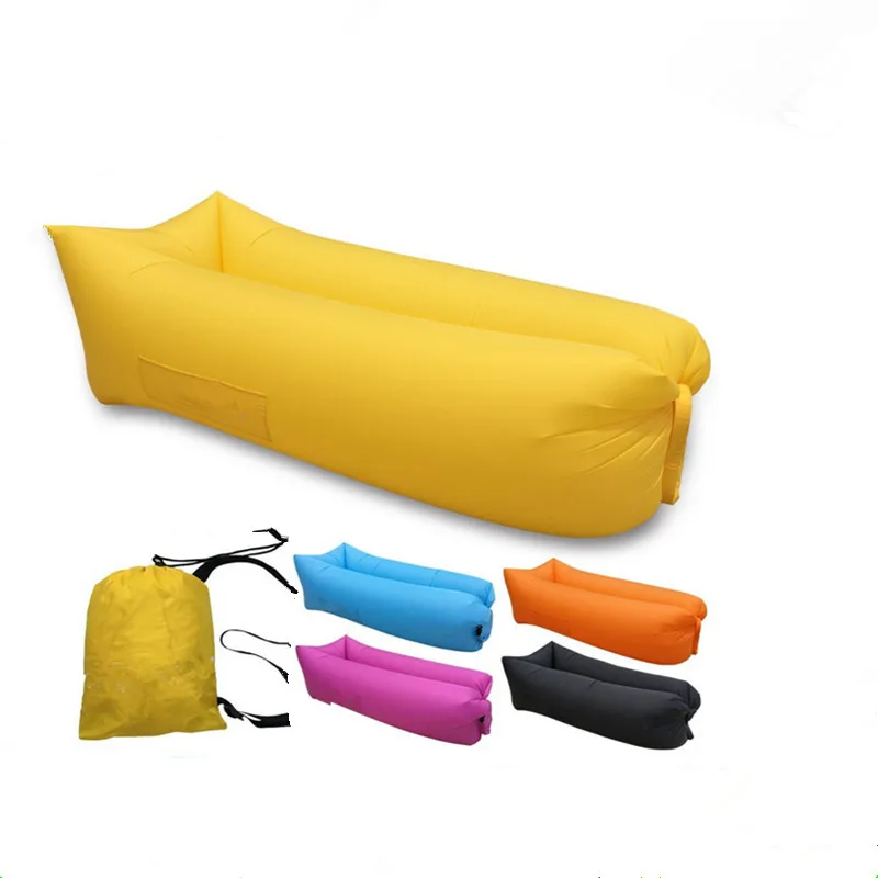 

hot sale inflatable Air chesterfield Sofa bed outdoor inflatable beach lounger