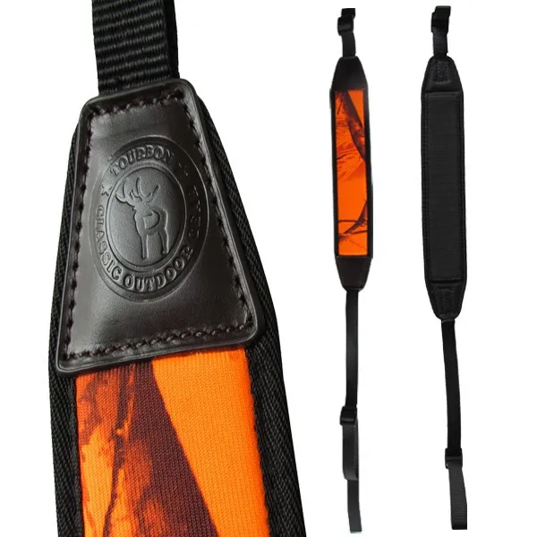 

Tourbon Hunting Gun Accessories Adjustable Camo neoprene leather Rifle Gun Sling, Show as pic