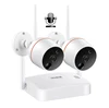 ALLAMODA 1080P HD vision System WiFi NVR Kit Video Surveillance PIR Function ,SD Card Recording Waterproof Wireless IP Camera