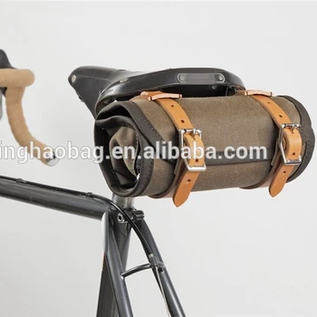 leather bike saddle bags