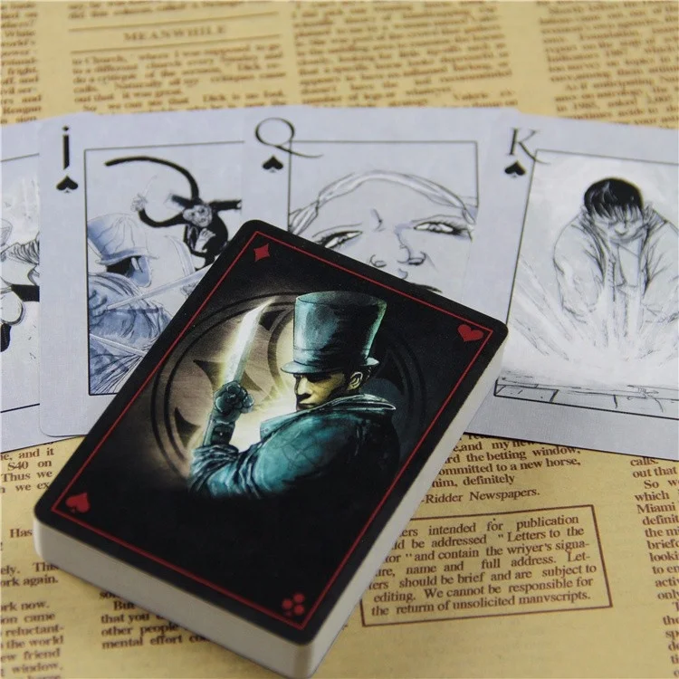 Custom Plastic Coated Poker Paper Playing Cards Printing Service Buy 