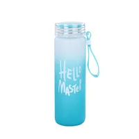 

Water bottles glass bottle water hot new products 2019 best seller empty frosted custom logo drinking bottle