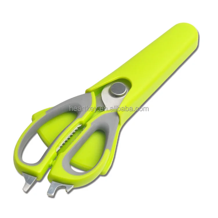 

Chicken Poultry Fish Meat Vegetables Magnetic Multi Functional Heavy Duty Kitchen Cutter Scissors