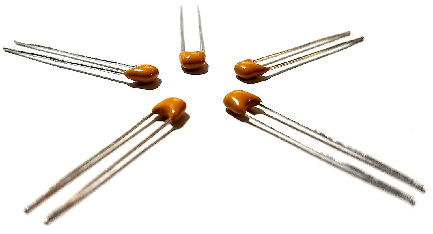 1 Ltvystore 300PCS 10Values 10PF~100NF Multilayer Monolithic Ceramic Capacitor Assorted kit with Clear Box