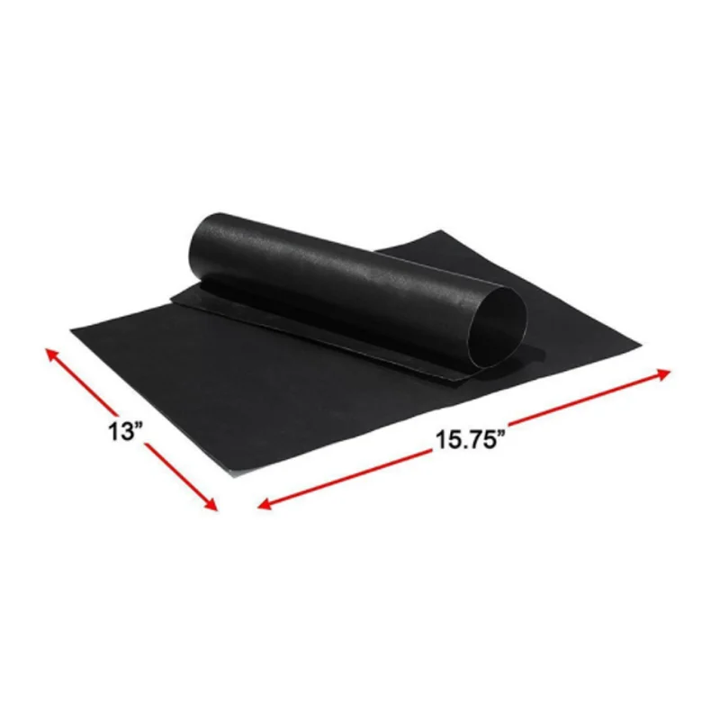 

China Supplier FDA Certificated BBQ Non-Stick High Temperature Resistance Barbecue Mat, Copper/black