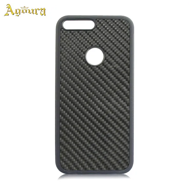 

TPU+PC carbon fiber phone case for Google Pixel/PixelXL, Black