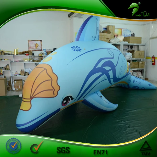 inflatable dolphin