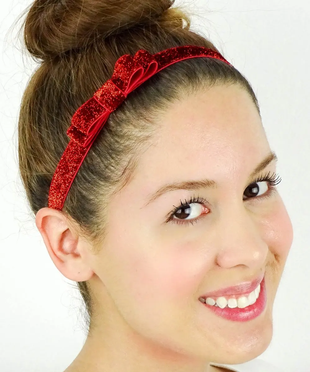 red bow headband snow white