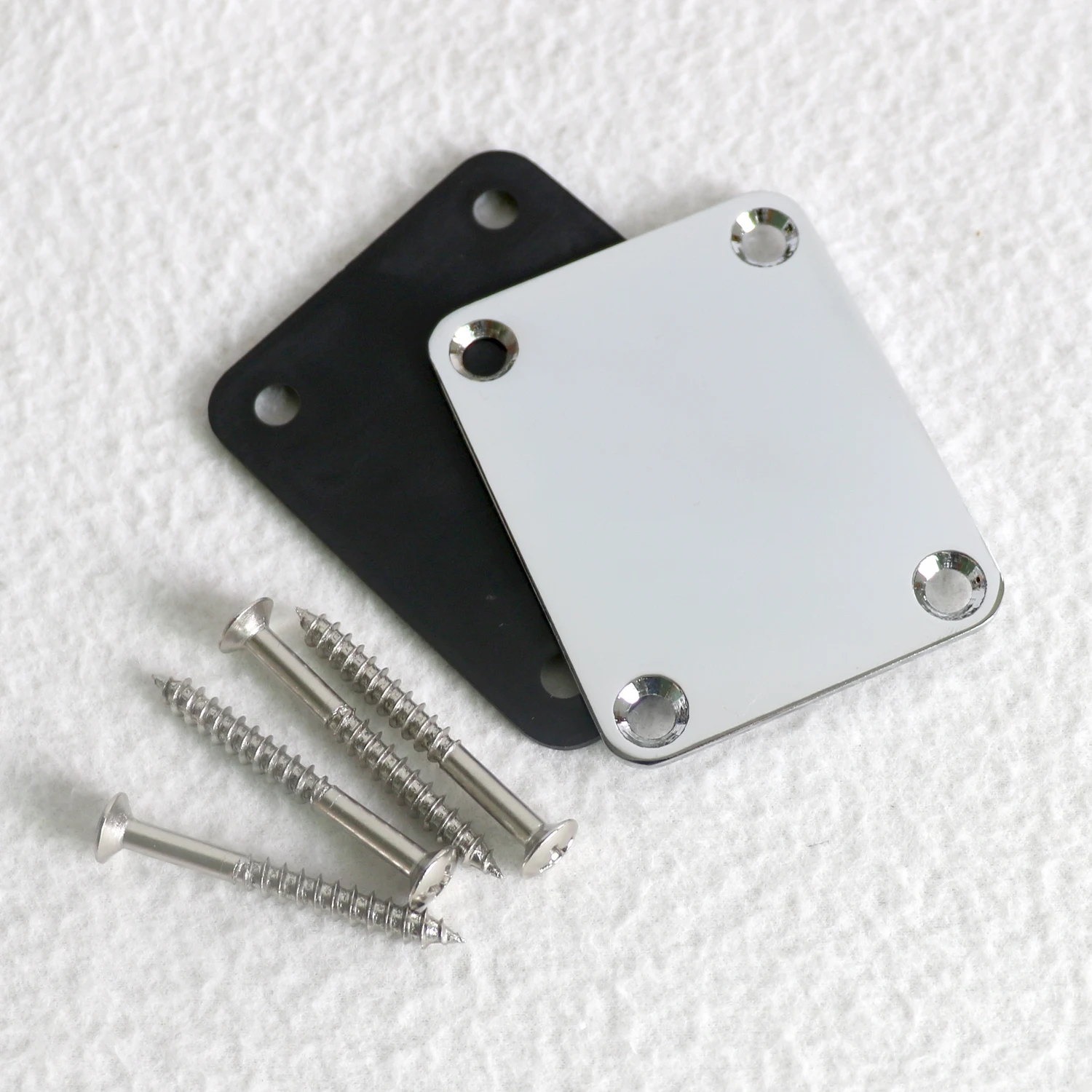 Guitar Parts Chrome Electric Guitar Neck Plate For St/tl Guitar Joint