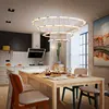 Favourite industrial product banquet hall classic fashion design acrylic LED chadnelier pendant light