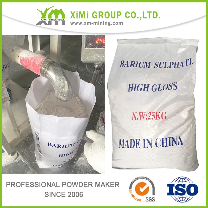 Wholesale Barium Sulfate From Iso Factory Natural Barium Sulate Buy
