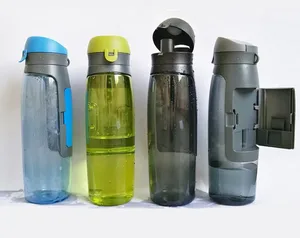 Image of Wallet water bottle bpa free, PET/Tritan water bottle with Storage