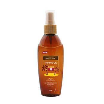 tanning label private sell oil larger