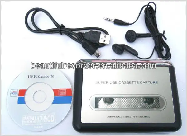 
cassette tape to MP3 converter /cassette capture 