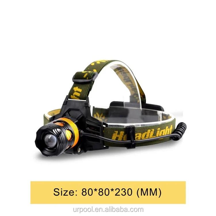 Puissant DEL projecteur phare rechargeable