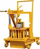 Equipment for ecological brick QT40-3C cheap moving cement hollow block making machine price