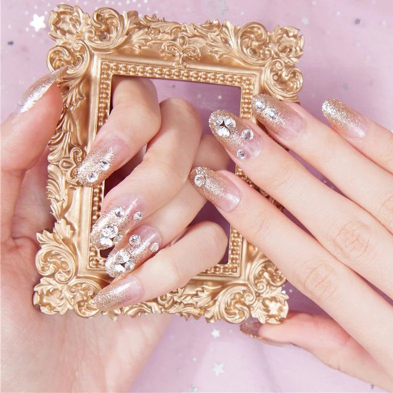 New fashion press on nails 3D false nails for women decoration art nail tips