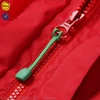 Sinicline Good Quality green reflective zipper pull