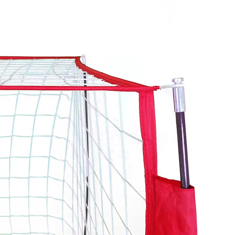 High Quality Portable Folding 8FT  Football  Soccer Doors Gate Goal Net Post And Soccer Training Practice Net equipment