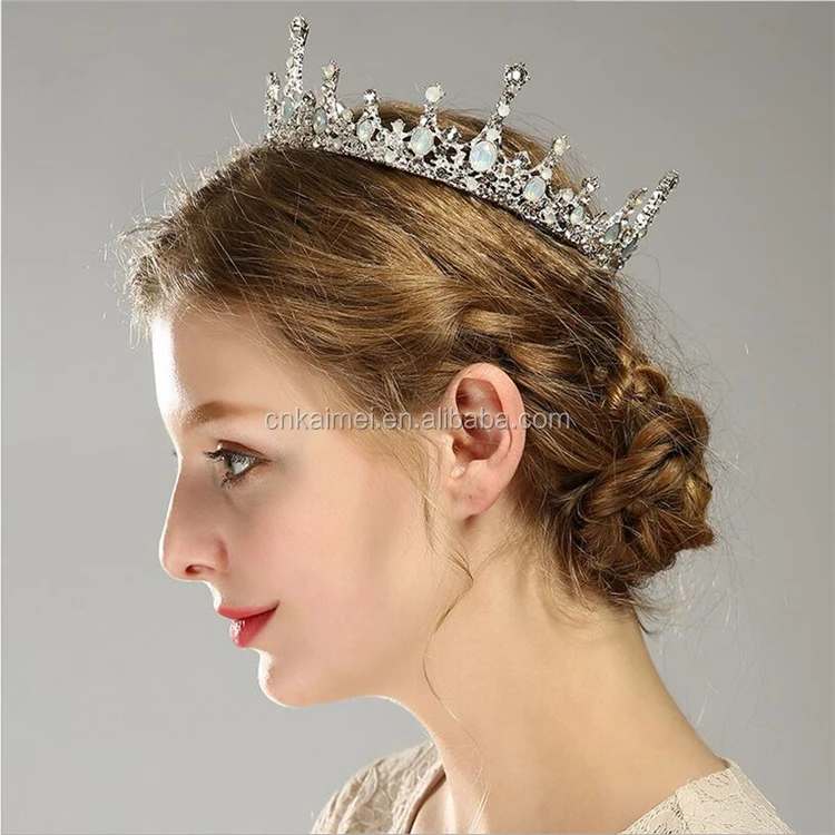 Silver Crystal Luxury Headband Wedding Hair Accessories 