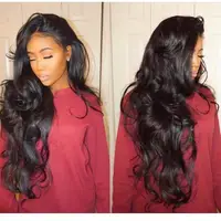 

Lace Front Human Hair Wigs Body Wave 8-26 inch 150% Indian Remy Lace Frontal Wigs Free Part Pre Plucked Hairline Baby Hair