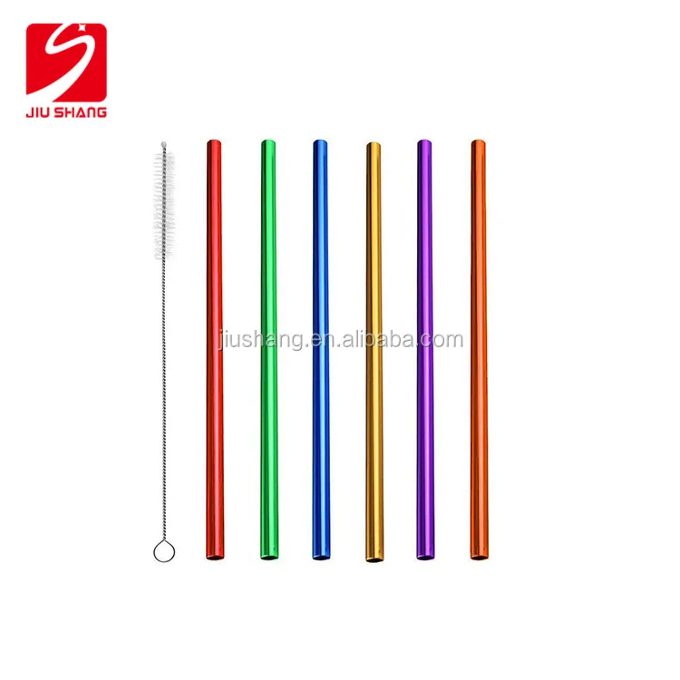 

Eco Friendly With Cleaning Brush Drinking bendy Straw, Color