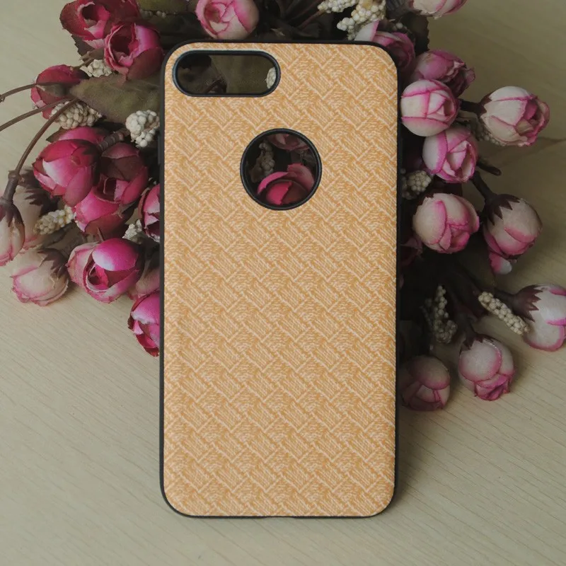 Newest beautiful TPU Cover mobile phone leather Case for iPhone 7 / 7 plus used with ring buckle