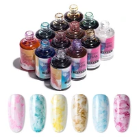 

OEM 12 Colors Marble Pattern Effect Watercolor Nail Ink Polish