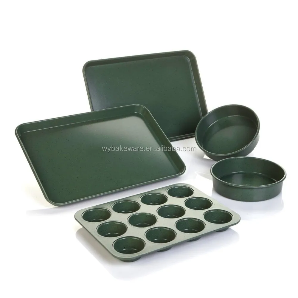 
Okay Premium bakeware Bake 5-piece Bakeware Set Nonstick cake pan Set 