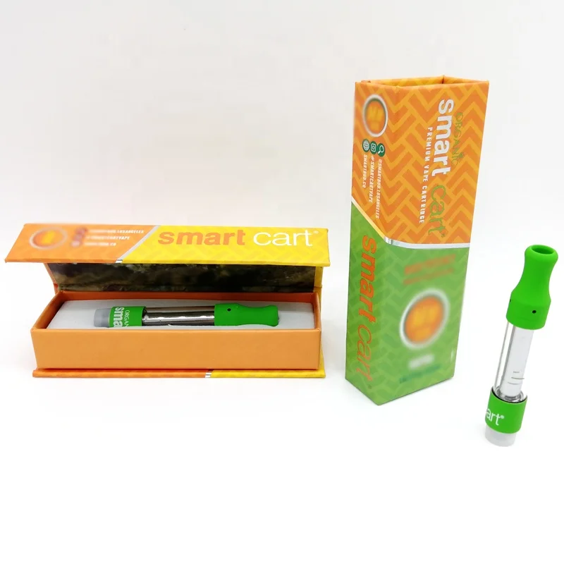 

Wholesale 0.8ml 1.0 ml Smart Cart Refilling Vape Cartridge with Box Packaging Empty Vape Cartridges 510