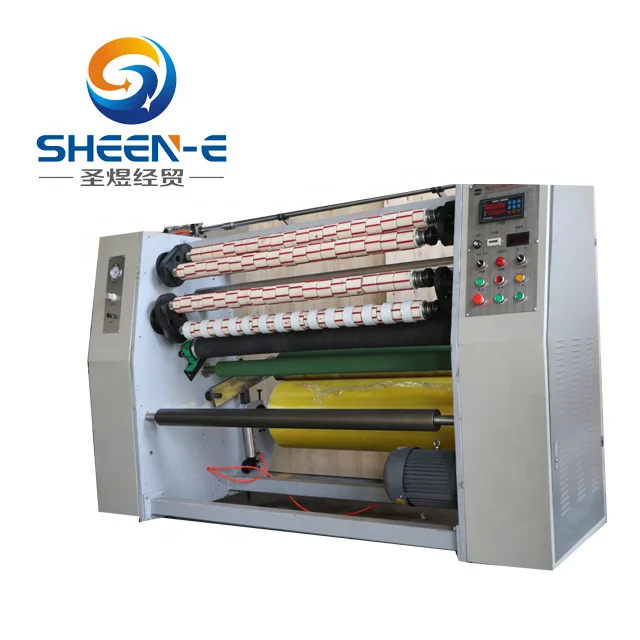 
SY1300 bopp used adhesive tape slitting machine,scotch machine for tape slitting 