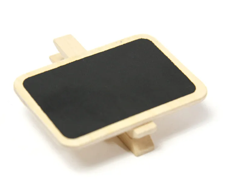 Meilun Art &amp; Craft Mini Clip Wooden Small Blackboard For 