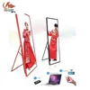 floor standing HD video advertising portable slim aluminum digital X poster P2.5/ small led display screen sales on alibaba