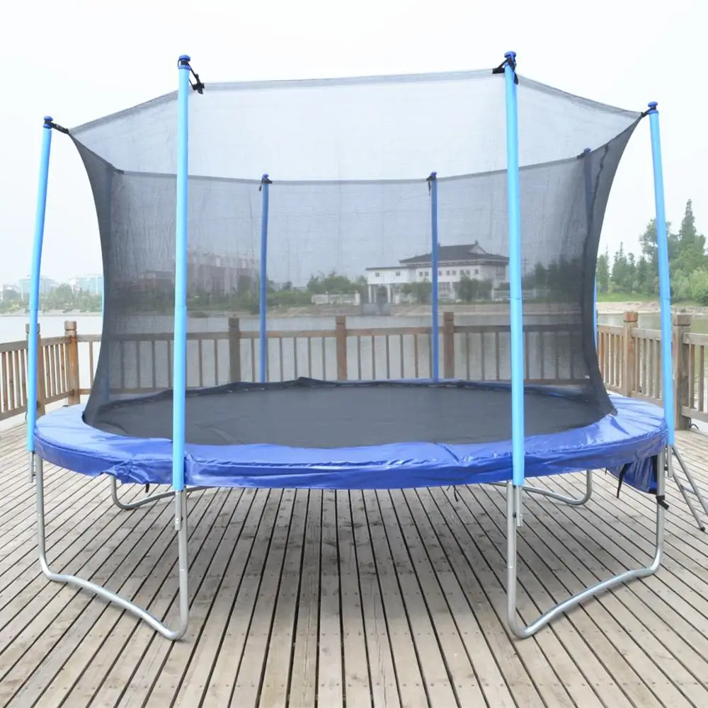 
16FT playground trampoline gymnastic big outdoor fitness trampolin 16 