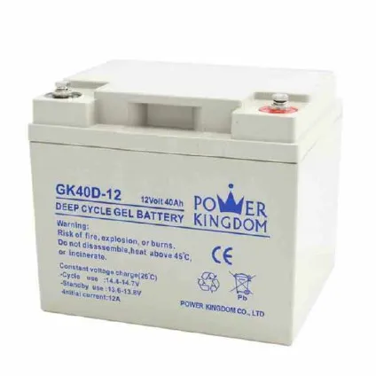 Power Kingdom higher specific energy 6 volt sealed lead acid batteries Supply solor system-2