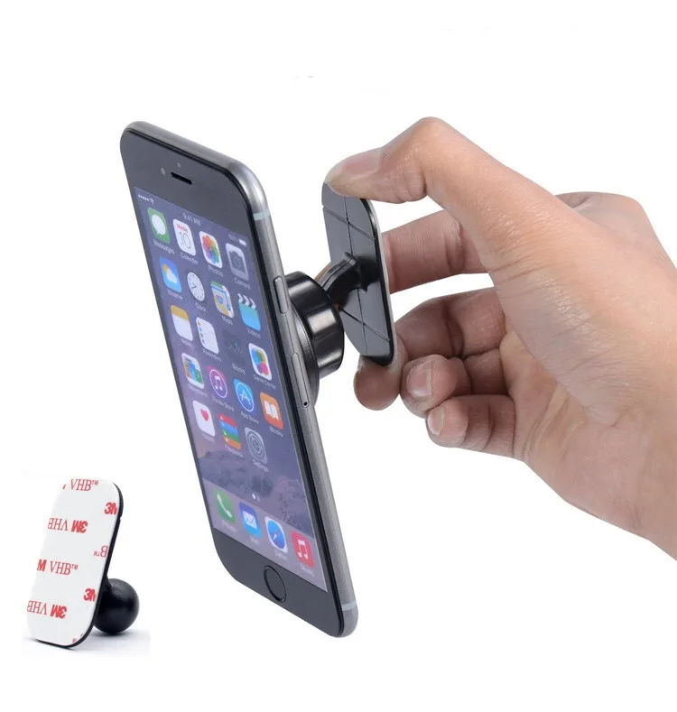 
360 Rotating Custom Logo Car Cell Phone Holder Rotatable Magnetic Car Mount 