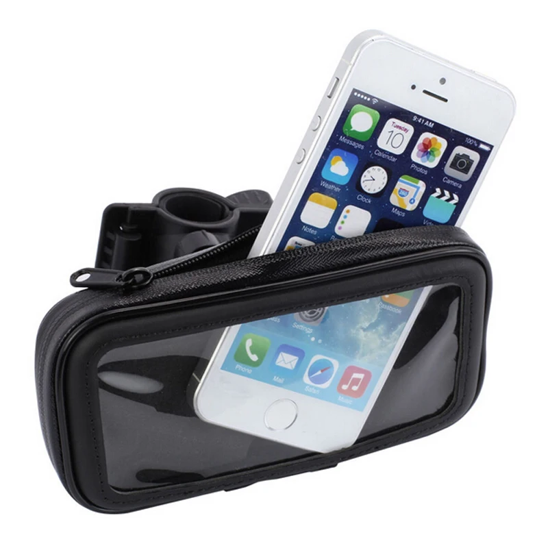 4.0inch/4.7inch/5.5inch Waterproof Mobile Phone Bike Case Bag Bicycle Handlebar Mount Holder Case