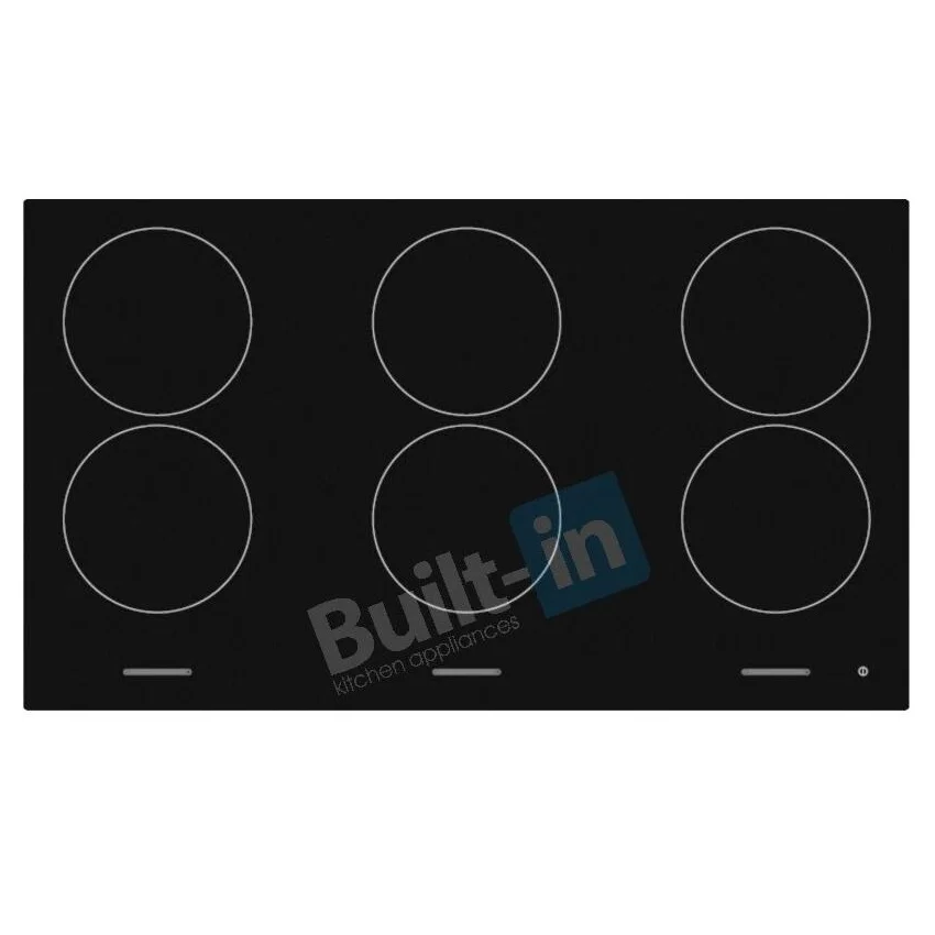 Free Zone 6 Burner Induction Hob With Germany Glass Buy Induction Hob