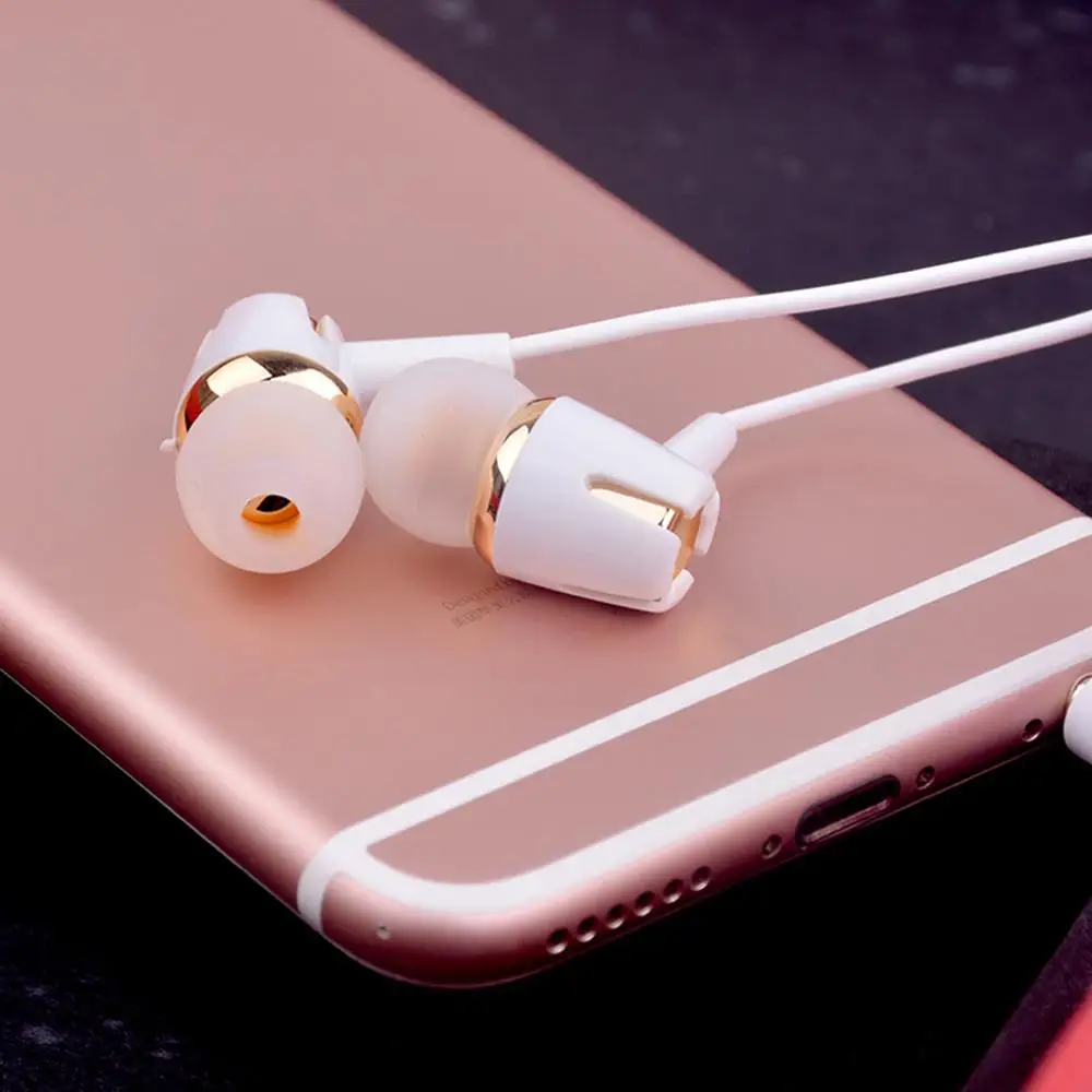 

In-ear Head phone for Mobile Phone Xiomi 3.5mm Stereo Headset Build-in Microphone Sport Earphone MP3 MP4 PC Gaming Auriculares