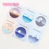 New design korean stationery cute round shaped cheap custom sticky notes ECO - friendly material paper recycling sticky notes