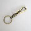 Heavy Duty Metal Coil Spring Carabiner Hook Clasp Keychain Key Ring