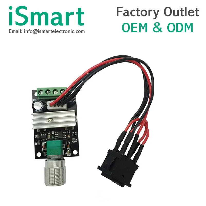 Pwm Dc Motor Speed Controller 6v12v24v 3a Speed Switch