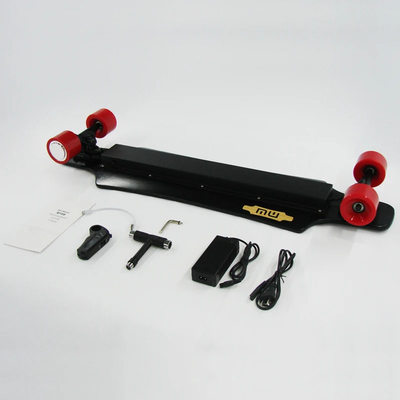 

2018 lithium ion hub motor long board diy intelligent electric skateboard, N/a